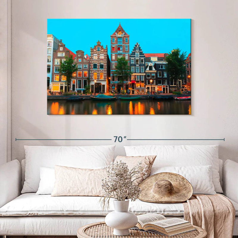Sirci Dusky Amsterdam House, H 32 po x l 48 po