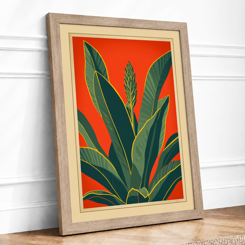 Radiance Botanical - Print, A1 - 84.1 x 59.4 cm, Oak