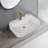 Square Countertop Ceramic Washbasin
