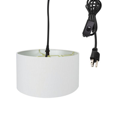 1 - Light White Single Pendant