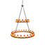Lustre à deux niveaux de 72 po de largeur Loxley