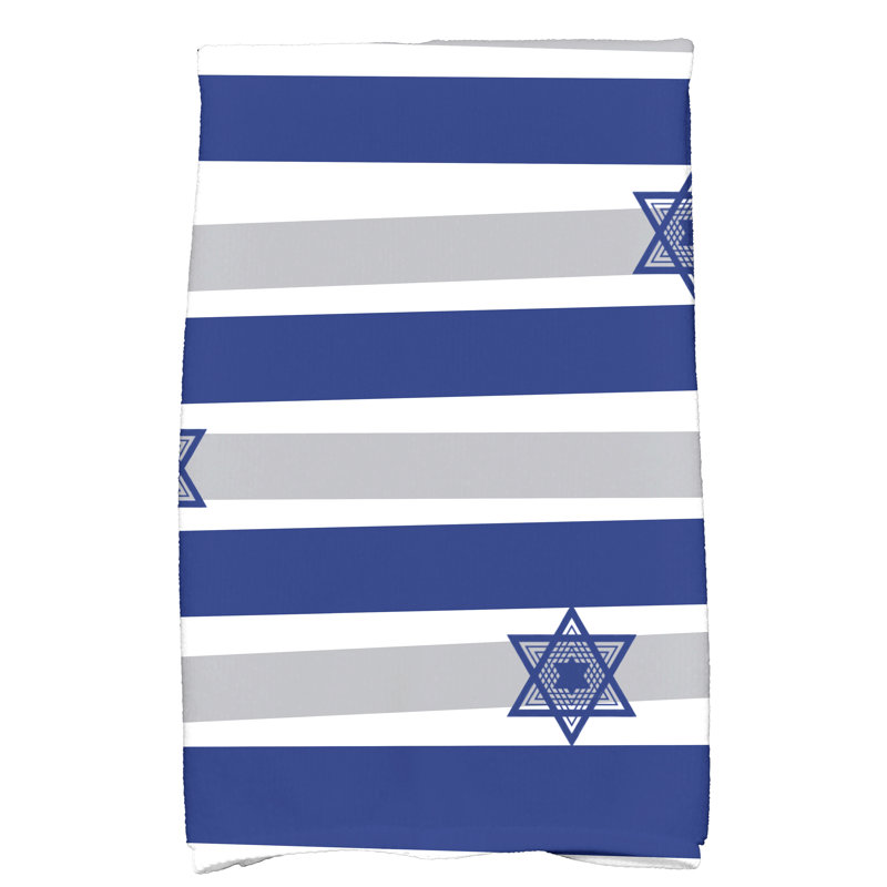 Stripe Tea Towel Kitchen Towel, Teal