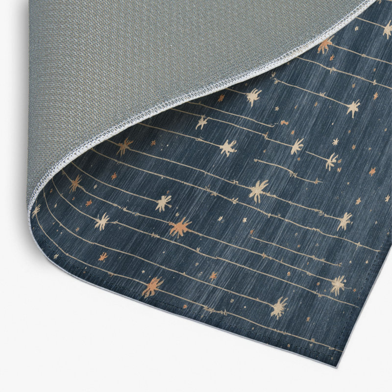Tapis intérieur et extérieur gris Nature, Rectangulaire 2 pi x 3 pi