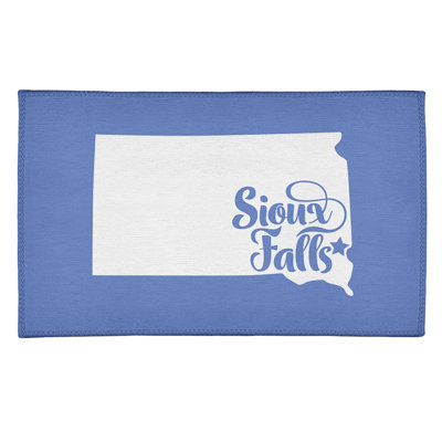 Tapis en poly-chenille south sioux chute south