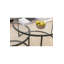 Ensemble de tables basses Modern (2 pièces), finition dorée | Plateau en verre trempé et pieds robustes en métal | Design élégant et glamour pour le salon et les espaces contemporains-806181983-818401635-806181982