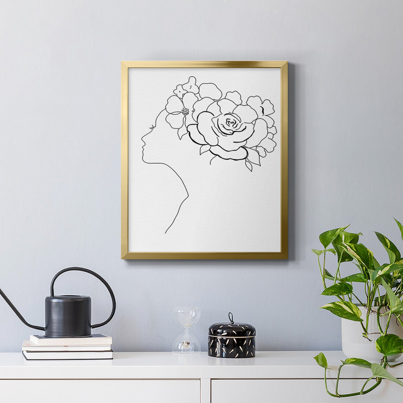Croquis sur toile Fashion Premium, Or, H 24 po x l 20 po