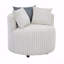 Fauteuil d'appoint basique en velours côtelé Malna