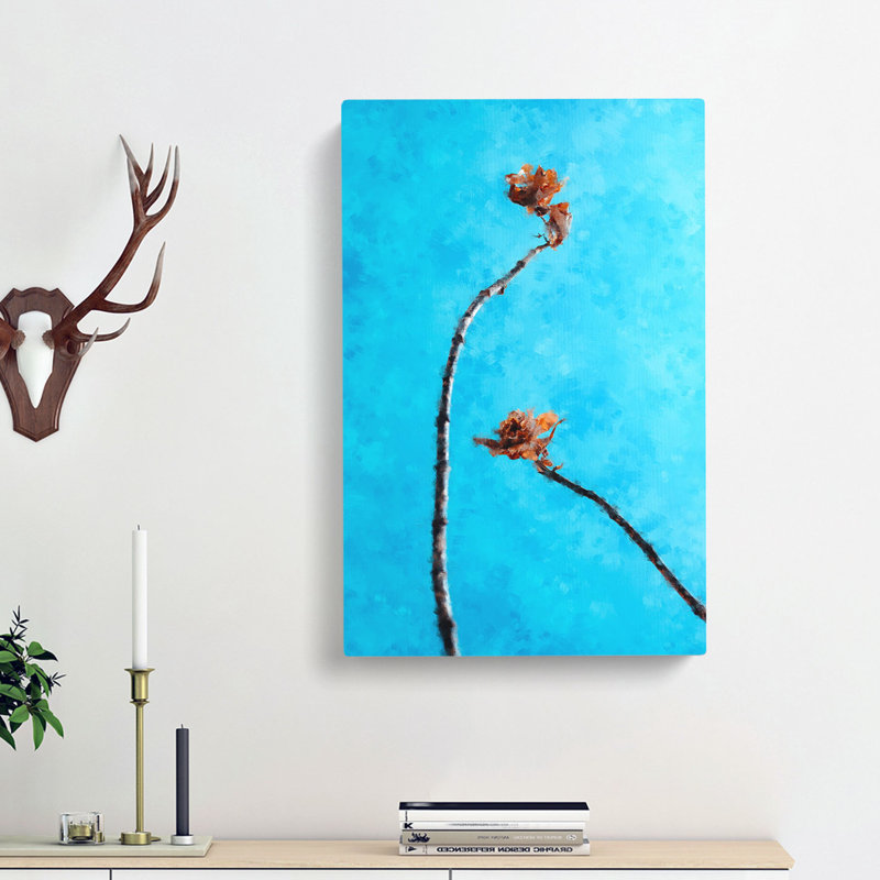 Flowers in Nigeria - Wrapped Canvas Painting Print, 50cm H x 35cm W x 3cm D