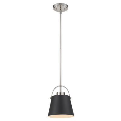Luminaire suspendu conique à 1 lumière Chrisha