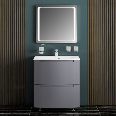 Meuble-lavabo simple avec plateau 22,5 Jussef