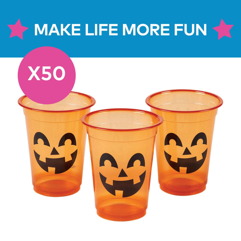 Idanio Disposable Halloween Cups