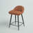 Hallam Upholstered Counter Stool with Metal Frame-268777459