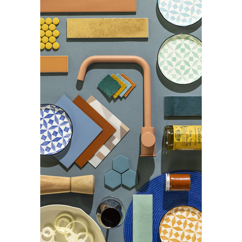 Abode Designs Vigour Kitchen Faucet, Terracotta