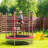 Gymax Hexagon Backyard Trampoline with Safety Enclosure-51012296