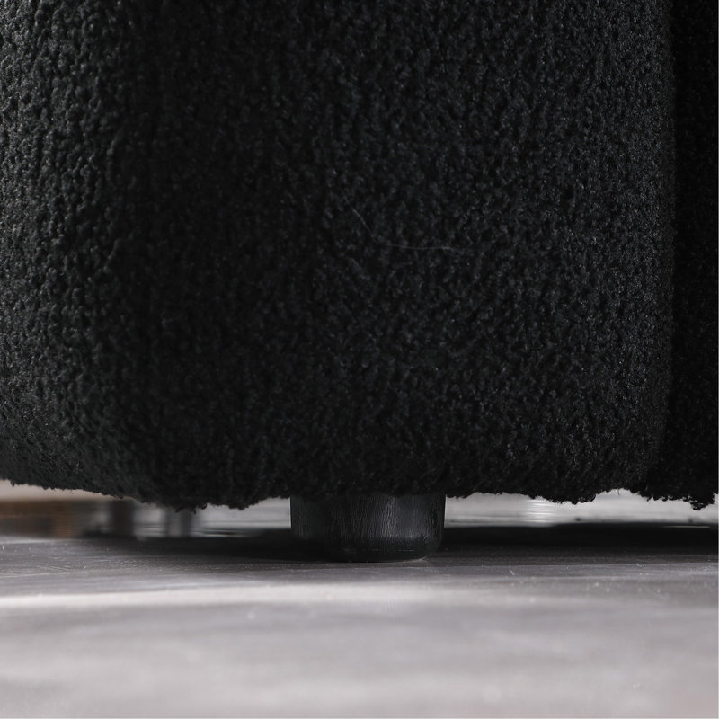 84.3 Length Sofa, Black