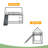Twin Over Twin House Bed-840650056