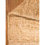 Heller Hand Knotted Sumak Jute Eco-Friendly Solid Area Rugs - Square, Light Brown White Colour, Contemporary Modern Design, High Pile, Natural Fibre, Outdoor Indoor Handmade Area Rugs for Living Room, Bed Room-1034755403