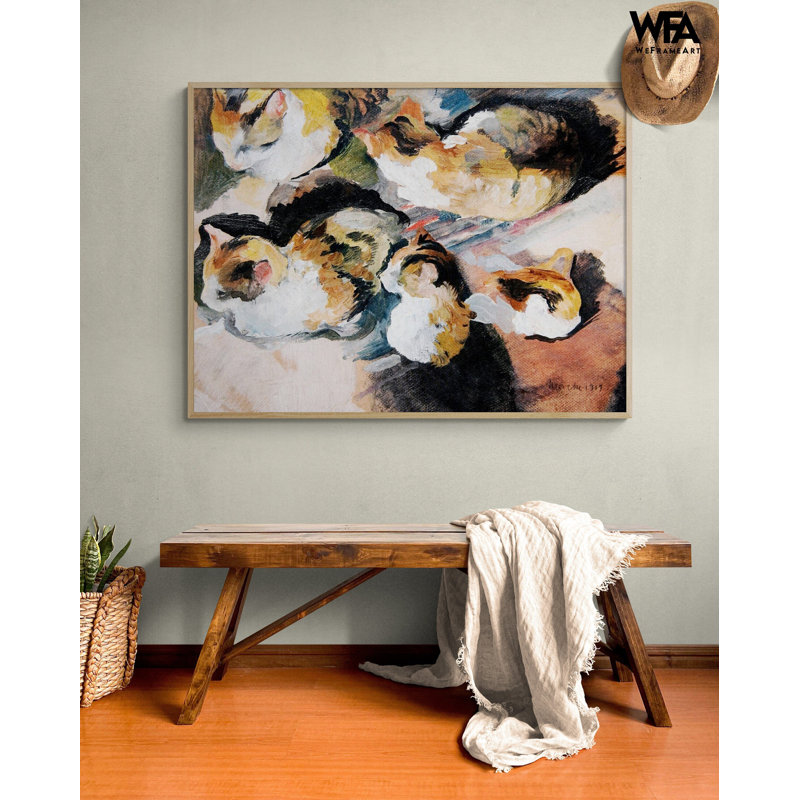 Chat, art mural, décoration de chat, affiche de peinture pour chat, décor de bureau de réception pour refuge pour animaux