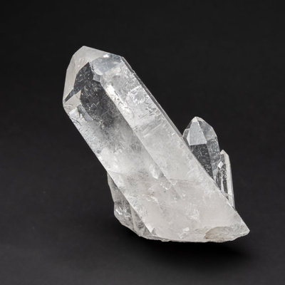 Genuine Clear Quartz Crystal Cluster From Brazil (538.8 Grams)