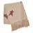 Gable Primitive Hand Woven Throw Blanket