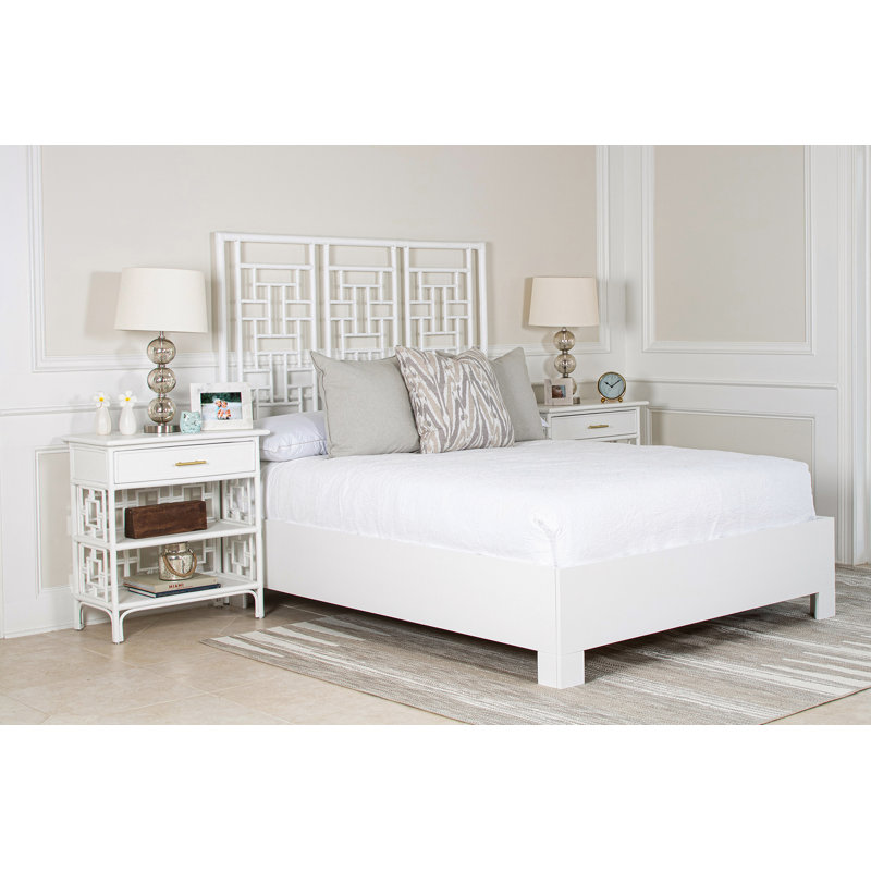 Ohana Bed, Queen, White