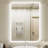 Bathroom Mirror with Led Lights, Anti-Fog, Wall Mounted, Dimmable, Horizontal/Vertical-1928911518