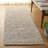 Khorie Natural Fiber Flat Weave Jute/Cotton/Wool Geometric Rug in Brown/Gray-1483437912