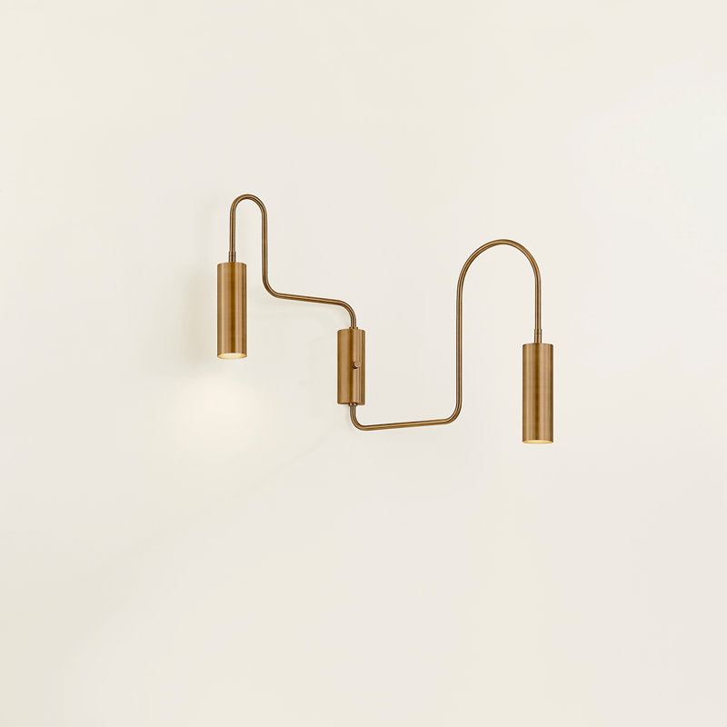 LARK Wall Sconce, Brass