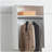 Devi White Wall Mounted Wood Closet System