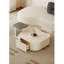 Table basse de style français crème