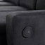 Canapé modulaire Basic, canapé convertible de 103,9 po en forme de U avec deux chaises longues de rangement et quatre ports USB-1902596930