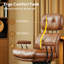 Chaise de bureau Schaffer, fauteuils de bureau ergonomiques grands et grands, fauteuil de direction à haut dossier réglable, fauteuil pivotant de soutien lombaire avec fonction berçante-457264098