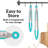 Zulay Kitchen Tongs For Cooking - 2 Pack 9" & 12" Stainless Steel Silicone Tong Set-88492613