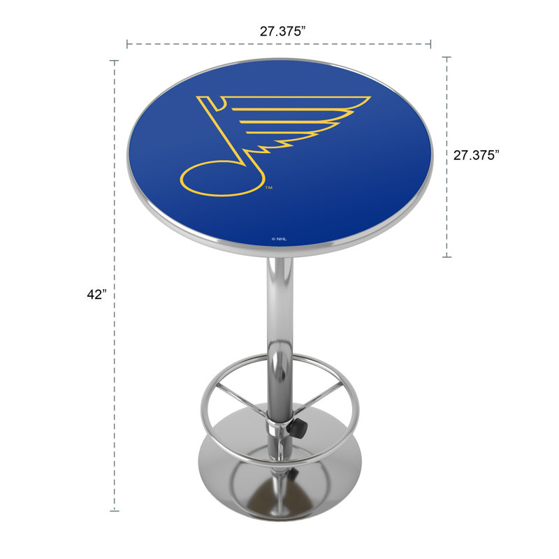 Table de bar avec repose-pieds St. Louis Blues