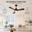 Ventilateur de plafond 42 po Modern Farmhouse-322523519-322523512-322523515