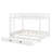 Queen Size Bunk Bed With Trundle-1166881929