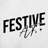 Christmas_Black-16 Polyester/Polyester Blend Reversible Throw Pillow-779973380