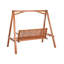 FICARELLA 3 Person Porch Swing
