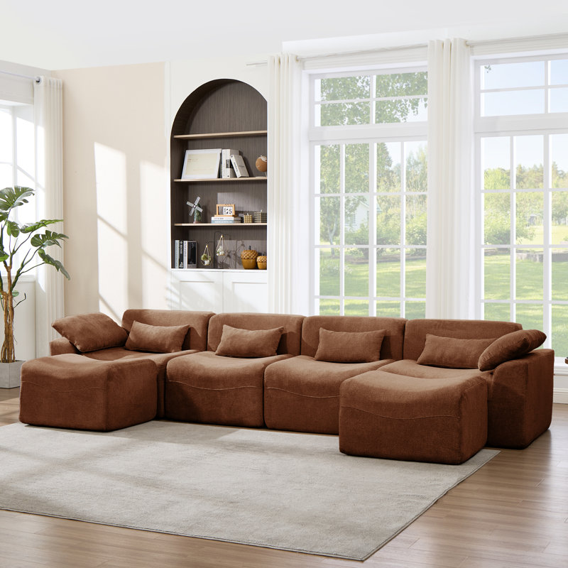 6 pièces Segal , Rust Polyester
