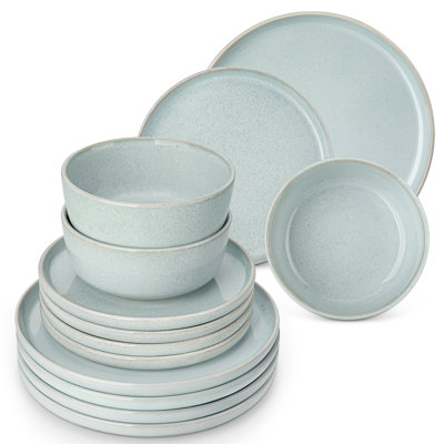 Stoneware Dinnerware Set 12 Piece - Service for 4