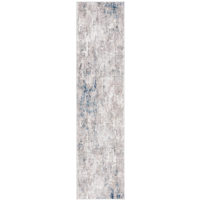 Tapis performance abstrait Vogue, Tapis de couloir 2 pi x 8 pi