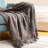 Irregular Rhombus Knitted Throw Blanket-1516267341