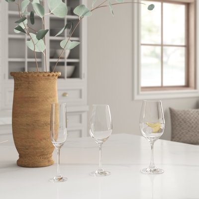 Red Vanilla 36-Piece Assorted Glassware Set