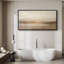 Grande impression sur toile encadrée, impression de paysage abstrait pour la décoration intérieure moderne-116848496-116848497