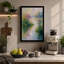 Flowering Waterway Botanical - Wrapped Canvas-1270747157-1270747162