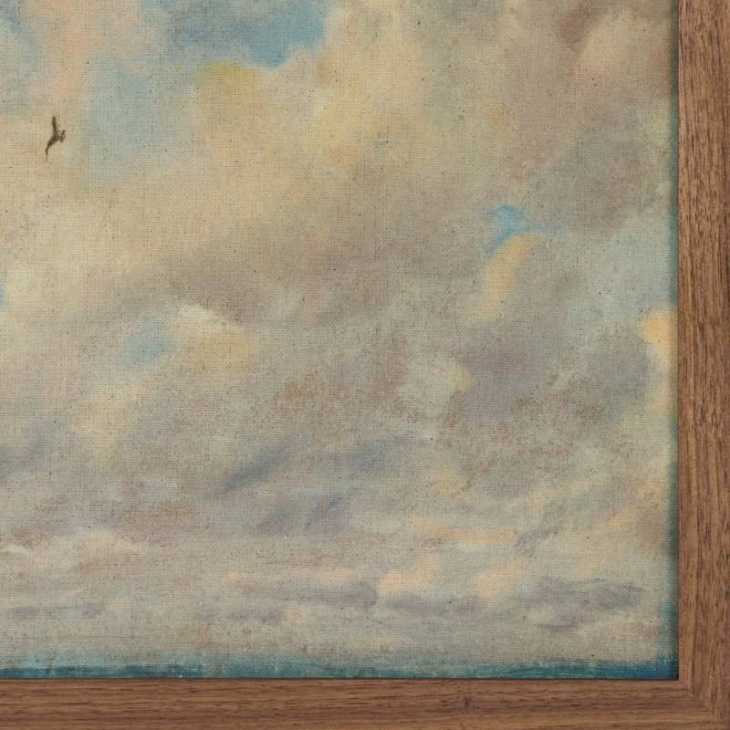 Cloud Study with Birds, 1821  by John Constable, 32"H x 40"W