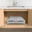 Pull Out Drawer Kitchen Cabinet Organizer Bottom-Mounted Slide Out Storage Shelf