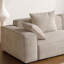 Canapé modulaire 86,61 po 100% polyester-108596376