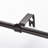 Mohn 5/8" Square Adjustable Single Curtain Rod Brown -909735326