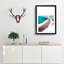 Durdle Door Cliffs in Wareham Abstract Art - Picture Frame Graphic Art Print-55732541-55732535